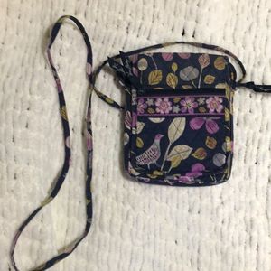 Floral Nightingale Vera Bradley Crossbody Bag